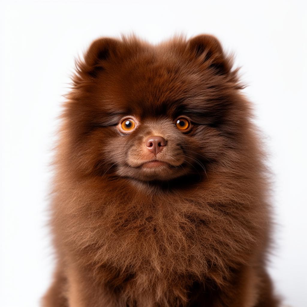 Pomerania Cara de Oso Chocolate